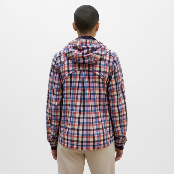 UBER RARE!🍒 LULULEMON SEAWHEEZE 2014 Special Edit Pass Me Plaid Jacket Sz.6,8 - Picture 6 of 15